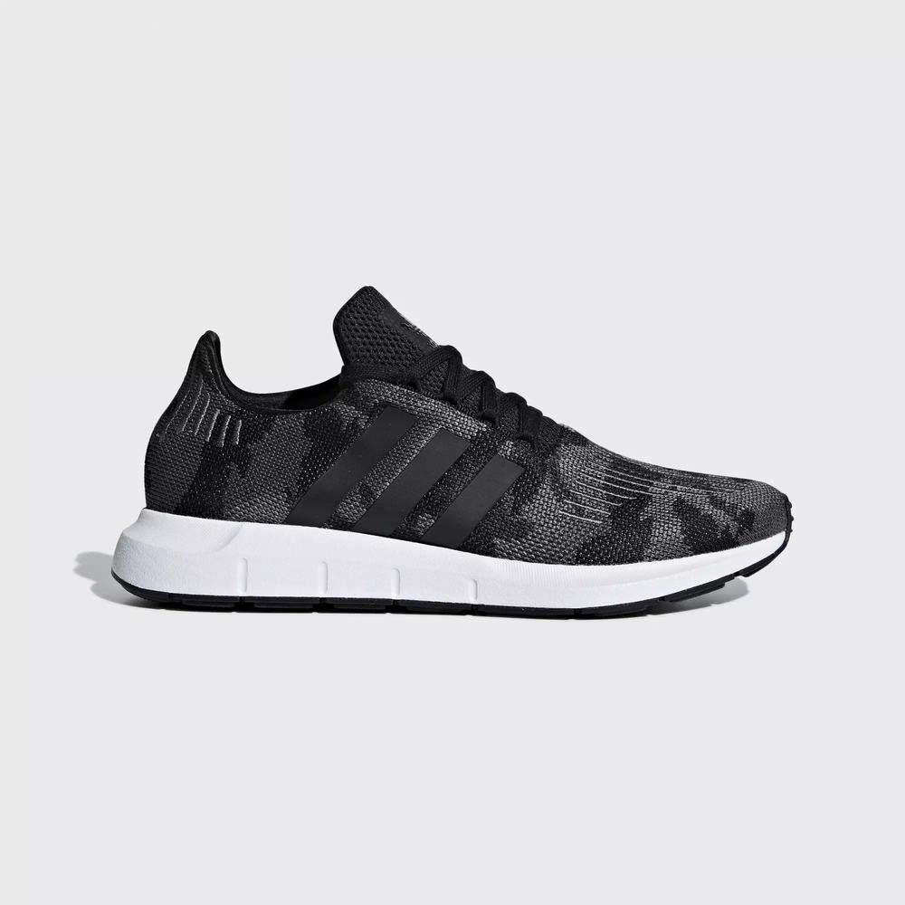 Adidas Swift Run Tenis Negros Para Hombre (MX-25720)